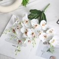 thumbnail image 4 of Avdolw Simulation Flower Orchid Fake Flower Arrangement for Home Living Room Wedding Party Decorations, 4 of 6
