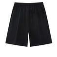 thumbnail image 3 of Styesk Mens Shorts Men's Solid Color Sports Fitness Training Breathable Shorts Pockets Cropped Pants, 3 of 3