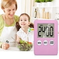 thumbnail image 2 of 3 Pcs Grande Minuterie de Cuisine Numérique, Cagogo Minuterie de Cuisine, Grande Minuterie de Cuisson Numérique LCD Magnétique pour la Pâtisserie, Réveil à Compte à Rebours avec Bip Fort, Mini Minuterie Électronique pour Chef de Cuisine à Domicile, 2 of 2