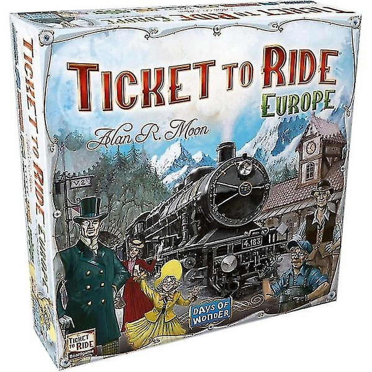 Ticket To Ride Europe Board Game | Family Game WELLNGS