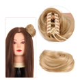 thumbnail image 4 of Pièce de Cheveux Chignon Décoiffé à Clipser Extensions de Cheveux à Griffes Queue de Cheval Naturelle Peignes Synthétiques Ajout de Volume Capillaire pour Femmes, 4 of 9