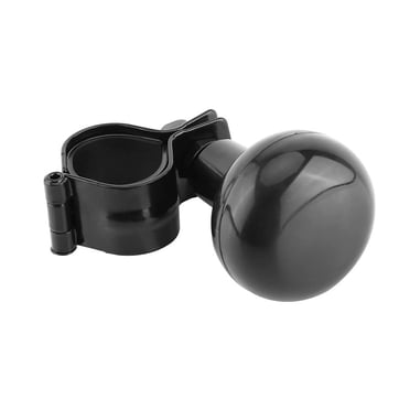 Rdeghly Universal Steering Wheel Knob, Steering Wheel Ball,Black Universal Car Heavy Duty Steering Wheel Knob Spinner Handle Ball