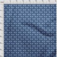thumbnail image 3 of oneOone Viscose Chiffon Fabric Leaves & Floral Block Printed Craft Fabric BTY 42 Inch Wide, 3 of 5