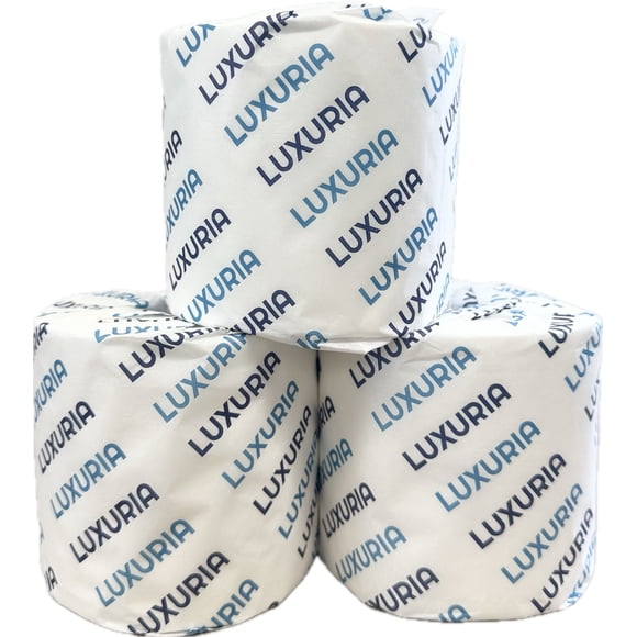 Luxuria, Quality Bath Tissue, 2-ply toilet paper 500 sheets (CA / 48 rolls)