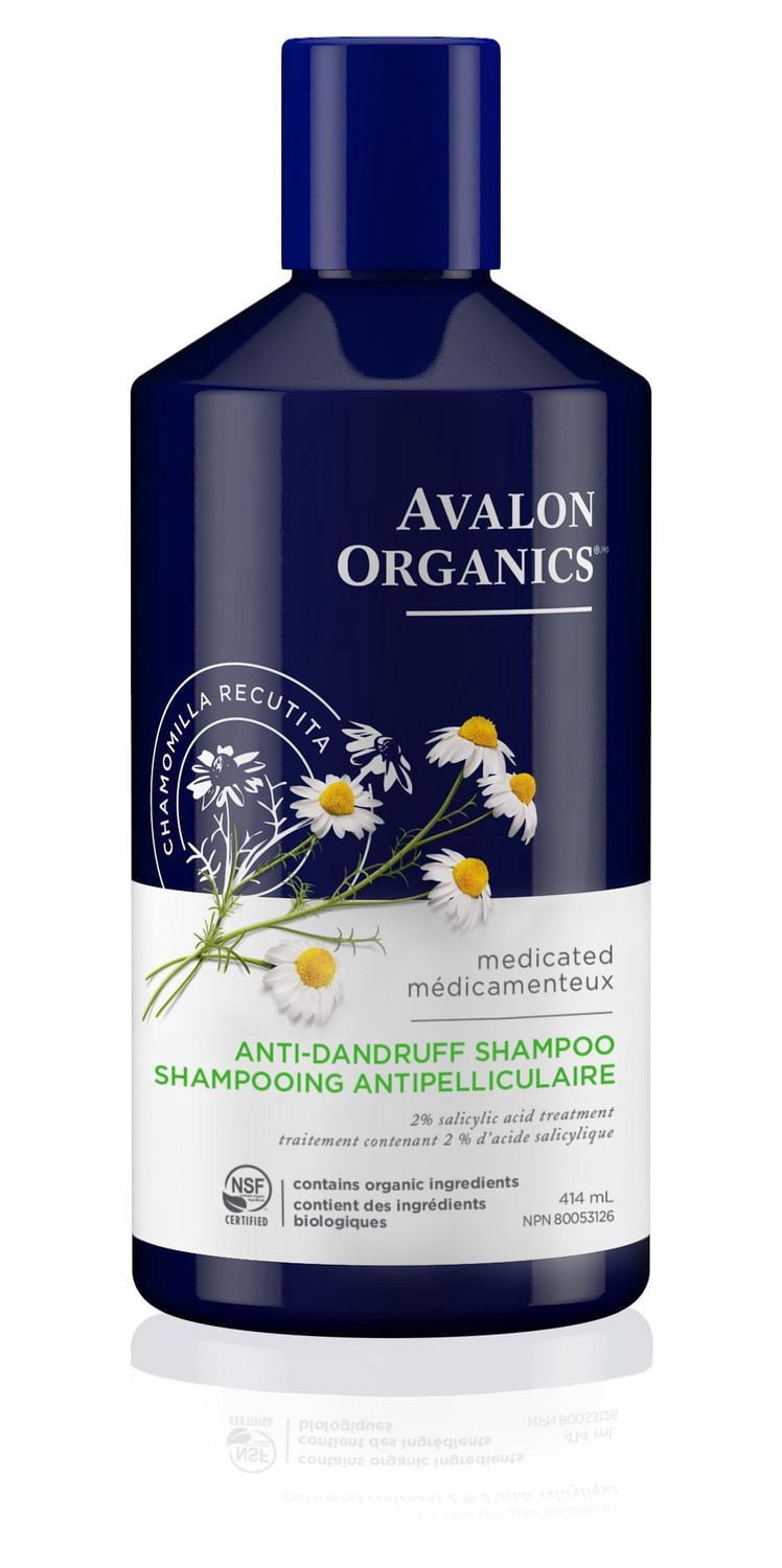 Avalon Organics Shampooing Antipelliculaire Médicamenteux