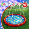 thumbnail image 3 of Splash Buddies Alphabet Sprinkler Spray Mat 60", 3 of 5