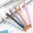 thumbnail image 4 of Gold Powder Ballpoint Pen Pen Work Teacher Student Stationery Ballpoint Pen Color Pen 1ML, 4 of 4