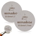 thumbnail image 3 of Decodeary 2pcs/set Exquisite Craft And Durability Screen Filter For Espressos Wide Application Food Grade 53.5mm，1.7mm，150um, 3 of 6