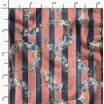 thumbnail image 2 of Soimoi Green Rayon Fabric Clover Floral Decor Fabric Printed Yard 42 Inch Wide, 2 of 6