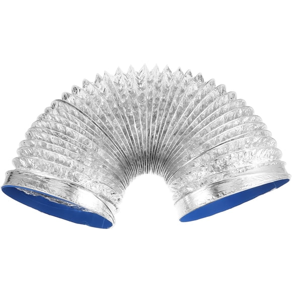 MEIBUTYUP Tuyau de Ventilateur d'Extraction Résistant à la Corrosion, Tuyau Flexible de Ventilation, 1Pcs Argent