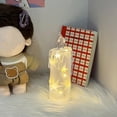 thumbnail image 1 of Shedding Tears Candle Night Light, Romantic LED Wedding Decoration Lamp, Battery Operated Bedside Table Centerpiece, Soft Warm Glow, Small Tear Candle Decor for Home Events Parties, 5.5x15.5cm, 1 of 6