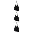 thumbnail image 2 of kurtrusly Functional And Beautiful Bags To Organize Life Classic And Timeless Shoulder Bag black 3Set, 2 of 6