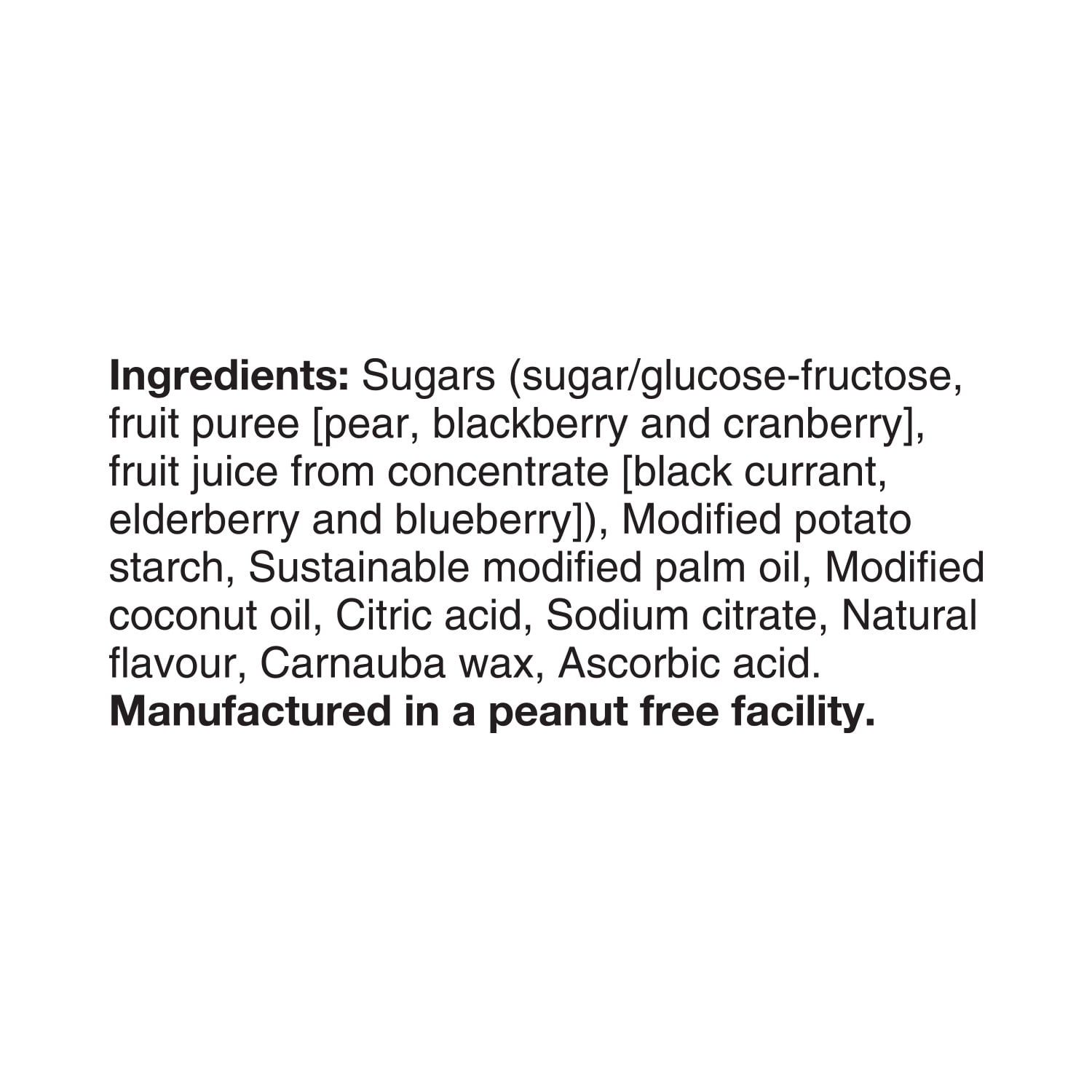 Dare REALFRUIT superfruits gélifiés, 180g