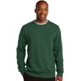 thumbnail image 2 of Sport-Tek Chandail en Molleton Ras du Cou pour Hommes, TP, Graphite Heather, 2 of 4