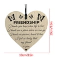 thumbnail image 3 of Birdeem Pendentif en Bois Commémoratif Amour, 3 of 12