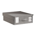 thumbnail image 2 of Wzzjkit Sac de Rangement pour Vêtements Pliable, Contenants de Rangement pour Couvertures pour Organiser le Linge de Lit, Organisateur de Garde-Robe, 2 of 9