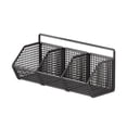 thumbnail image 2 of Birdeem Wall Mounted Spice Rack Organizer,No Punch Hanging Basket for Kitchen Storage,Garlic Ginger Basket with Multiple Compartments and Space Saving Design,Dimensions 14.2 X 5.9 X 3.1 Inches, 2 of 9