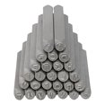 thumbnail image 2 of The Beadsmith Steel Alphabet Stamps - Metal Elements - 27-Piece 3mm Uppercase Chalkboard Font - A-Z Letters Plus “&” Symbol - Storage Case Included -, 2 of 4