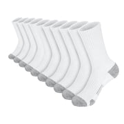Cameland Men's Athletic Socks Casual Solid Color Sweat-absorbing Breathable And Outdoor Socks For Sports 5 Pairs