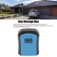 thumbnail image 4 of Combination Lock Box Key Lock Box Combination Lock Box Wall Mounted Waterproof Lock Box Inside And Outside Key Storage Box Combination Padlocks, 4 of 7