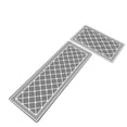 thumbnail image 1 of EARKITY Kitchen Rugs, Anti Fatigue Kitchen Rug, Non-Slip Soft Kitchen Mat, Washable Kitchen Mats Set for Floor, Kitchen Carpet Rug Runner for Hallway Entryway Kitchen Laundry (2 Pcs), 1 of 2