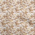 thumbnail image 1 of oneOone Silk Tabby Brown Fabric Abstracts Sewing Craft Projects Fabric Prints By Yard 42 Inch Wide, 1 of 4