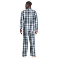 thumbnail image 3 of George Men's Notch Collar Pajama 2-Piece Set, 3 of 6