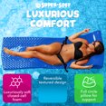 thumbnail image 3 of TRC Recreation Super Soft 2” Thick Swimming Pool Float Mat, Indigo Blue, 3 of 7