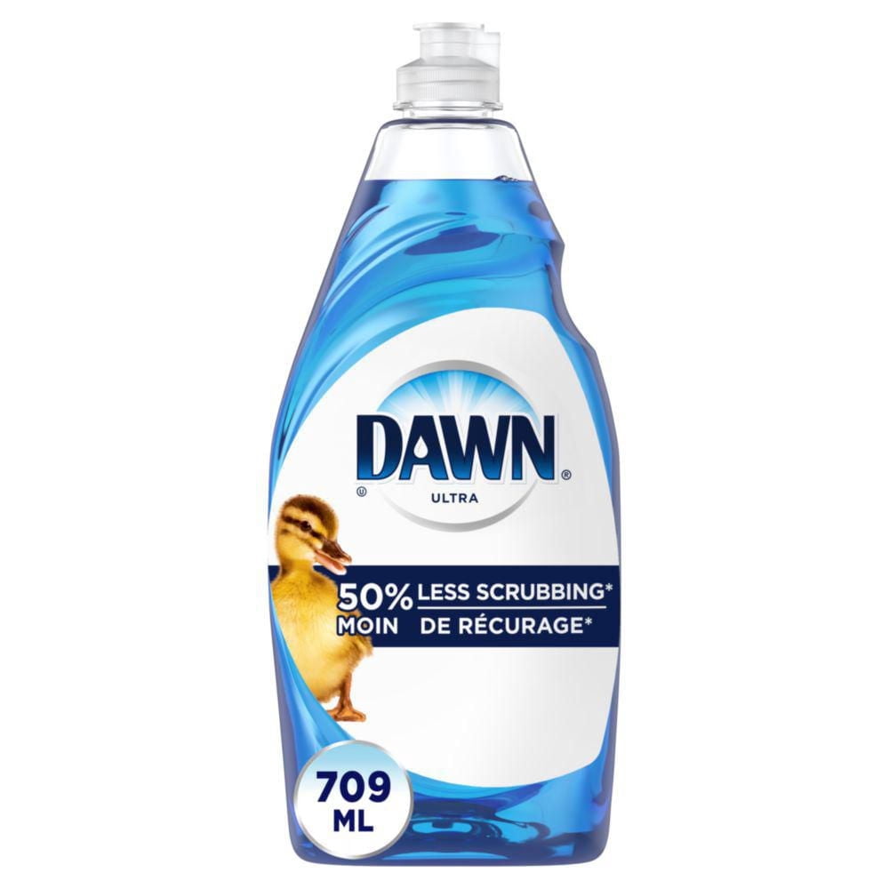 Dawn Ultra Dish Soap, Dishwashing Liquid, Original Scent 709ML