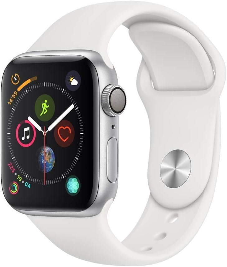Remis à Neuf Apple Watch Series 4 Aluminium 40 mm A1975 (GPS + Cellulaire) Argent (Grade A+)