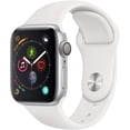 thumbnail image 1 of Remis à Neuf Apple Watch Series 4 Aluminium 40 mm A1975 (GPS + Cellulaire) Argent (Grade A+), 1 of 2