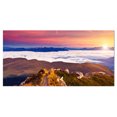 thumbnail image 2 of Foggy Val Gardena Valley Panorama - Extra Large Seashore Canvas Art, 2 of 3