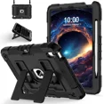 thumbnail image 1 of Case for iPad Air 11 Inch M3 2025 M2 2024 / iPad Air 5th 2022 / iPad Air 4th Generation 2020 10.9 Inch, Shockproof Protective Cover with Kickstand Shoulder Strap, 1 of 7