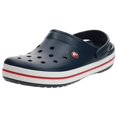 thumbnail image 1 of Crocs Crocband Clog Female Navy, Red, White, 1 of 6