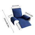 thumbnail image 3 of Chmadoxn Chair Covers,Couch Cover Recliner Sofa Towel -dirty Pet Sofa Cushion Solid Color Rocking Chair Massage Chair Sofa Protection Cover Towel Recliner Chair Cover Sofa Cushion, 3 of 6