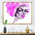 thumbnail image 3 of Designart Afro American Woman Fashion Portrait FLOAT FRAME WALL ART, 3 of 4