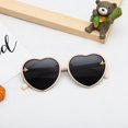 thumbnail image 3 of Colorful Sunglasses Small Frame for Children Beach black film, 3 of 8