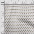 thumbnail image 1 of oneOone Silk Tabby Fabric Chevron|Triangle & Square Geometric Print Sewing Fabric BTY 42 Inch Wide, 1 of 4