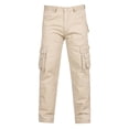 thumbnail image 1 of Yuyuzo Mens Cargo Pants Plus Size Straight Leg Low Waisted Trousers with Multi Pockets Classic Cargos Solid Color, 1 of 6