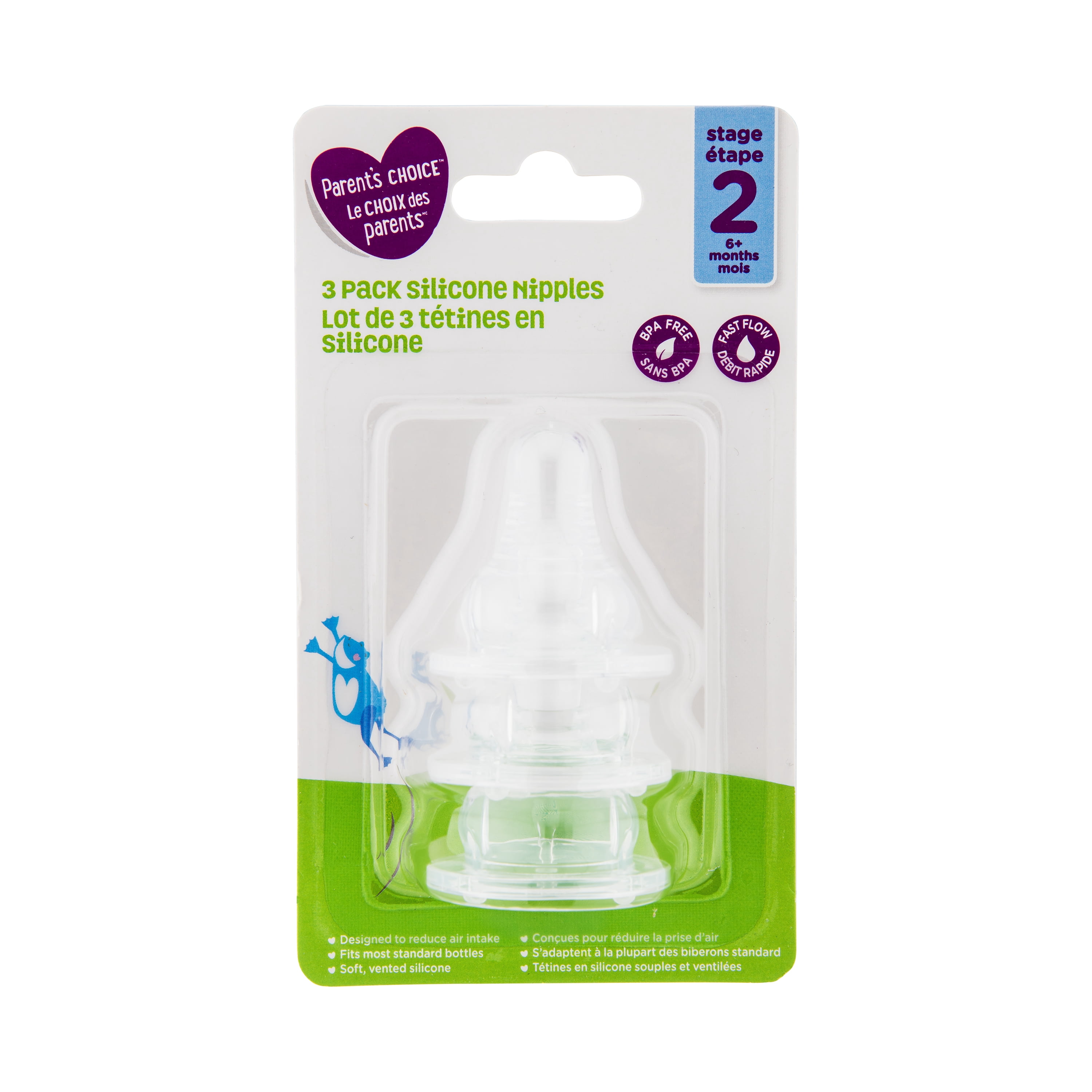 Parent’s Choice Silicon Nipples