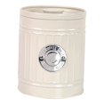 thumbnail image 1 of Boîte de Rangement Hermétique pour Café, Conteneur de Stockage en Métal Blanc, 1 of 9