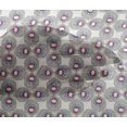 thumbnail image 4 of oneOone Viscose Chiffon Fabric Peacock Feather Ikat Print Sewing Fabric BTY 42 Inch Wide, 4 of 4