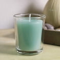 thumbnail image 3 of Hometrends Morning Rain Scented 4-Pack Votive Candles, 3 of 5