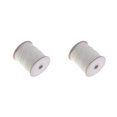 thumbnail image 2 of Transemion 80 Meters 2mm Waxed Cord Beading DIY Jewelry Making Thread Strong and Durable White 2Set, 2 of 6