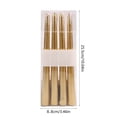 thumbnail image 3 of Electroplated Taper Candles for Dining Table Decor, Romantic Wedding Party Centerpiece, Long Dripless Candlesticks, Decorative Wax Candles for Home Decor, Anniversary Valentine's Day Dinner ting, 3 of 6