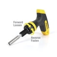thumbnail image 4 of WorkPro Ratchet Drive and Socket Set - 31 Piece,1/4" Dr. Sockets and Screwdriver Bits, 4 of 8