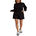 thumbnail image 4 of Women Solid Color Shorts  Adults Casual Style Pants with Slant Pockets, 4 of 5