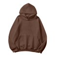 thumbnail image 4 of 2025 Mode pour Femmes Couleur Unie Tunique à Fermeture Éclair Manches Longues Décontractée Robe Chandail pour Femmes Robe Chandail à Col, 4 of 5