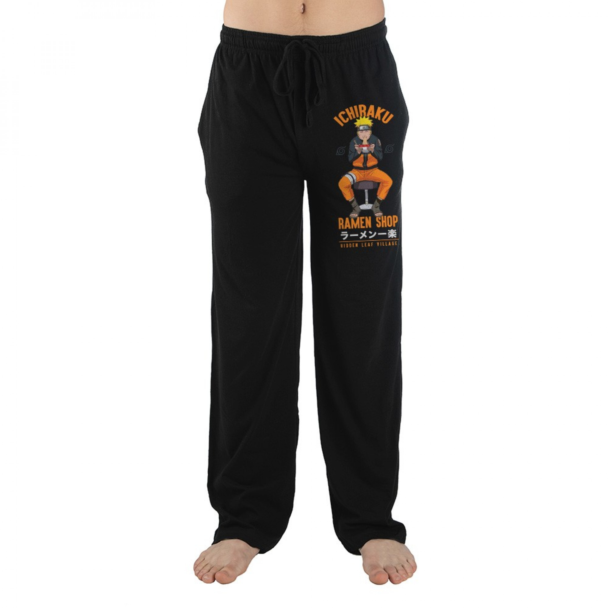 Naruto Ichiraku Ramen Shop Pajama Sleep Pants-Medium (32-34)