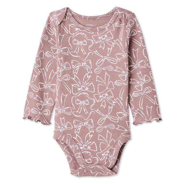 Cache-couche à manches longues George pour bébés filles